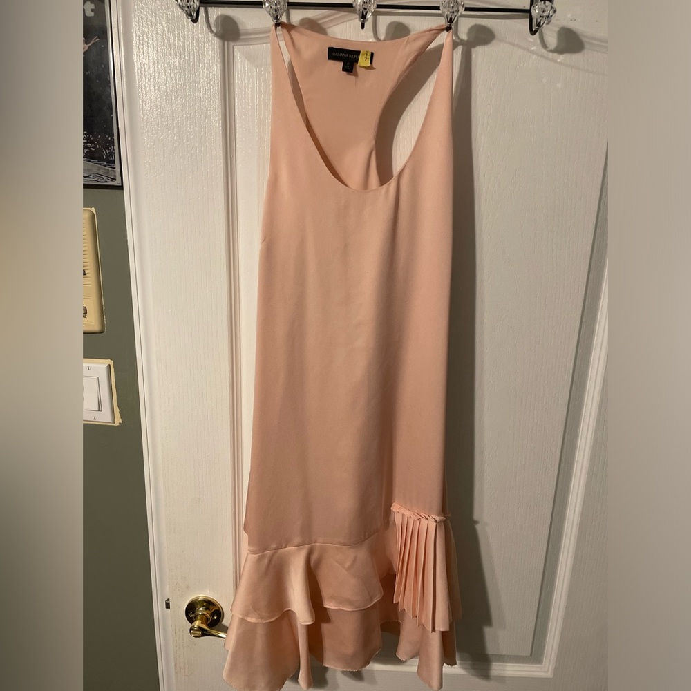 Banana Republic Peach Midi Dress
